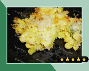 Macaroni & Cheese Broccoli Bake recipe