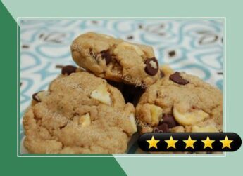 Peanut Butter Chocolate and Banana Chip Cookies recipe
