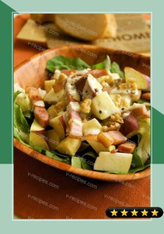 Autumn Salad with Sweet Potato and Apple recipe
