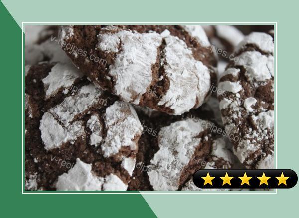 Chocolate Crinkle Cookies recipe