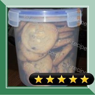 Amena's Triple Chocolate Chip Cookies recipe