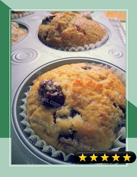 Lemon Blackberry Muffins recipe