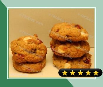 Oatmeal Cranberry White Chocolate Chip Cookies recipe
