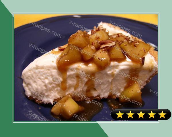Decadent Cheesecake With Maple Applesauce recipe