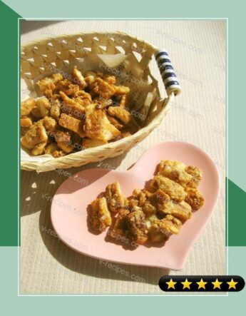 With Bread Crusts Caramel Almond Rusks recipe