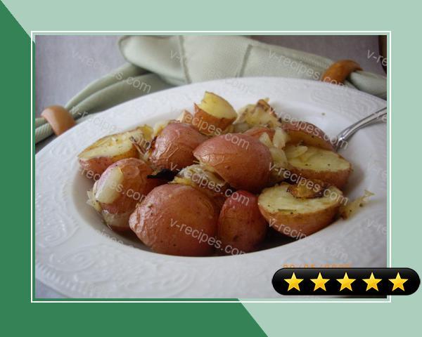 Potatoes and Onions (Adapted from Giada De Laurentiis) recipe