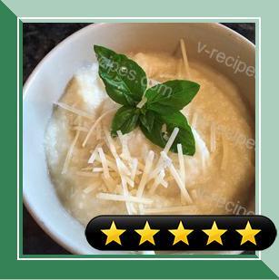 Parmesan Garlic Cauliflower Mash recipe