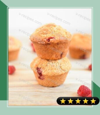 Whole Wheat Raspberry Muffins recipe