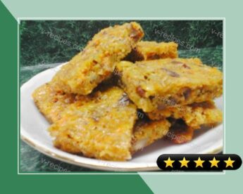Oat Cuisine! Savoury Cheese, Nut and Oat Flapjacks recipe