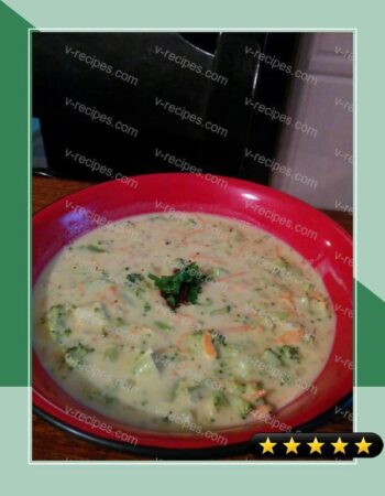 Broccoli Cheddar Soup recipe