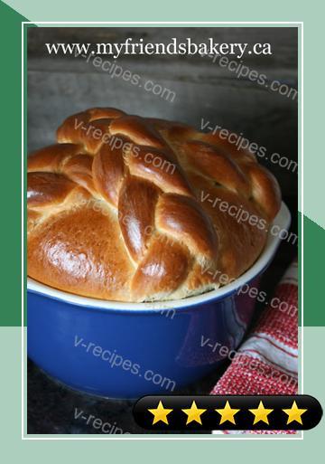 Easter Paska Bread recipe