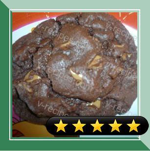 Chocolate Peanut Butter Pudding Cookies recipe