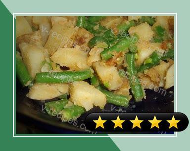 Herbed Potatoes & Green Beans recipe