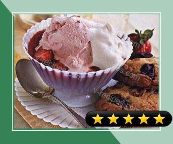 Strawberries Romanoff for the '90s recipe