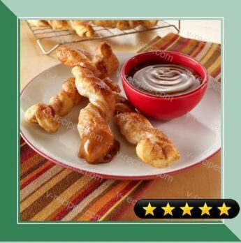 Baked Churros with Dip recipe