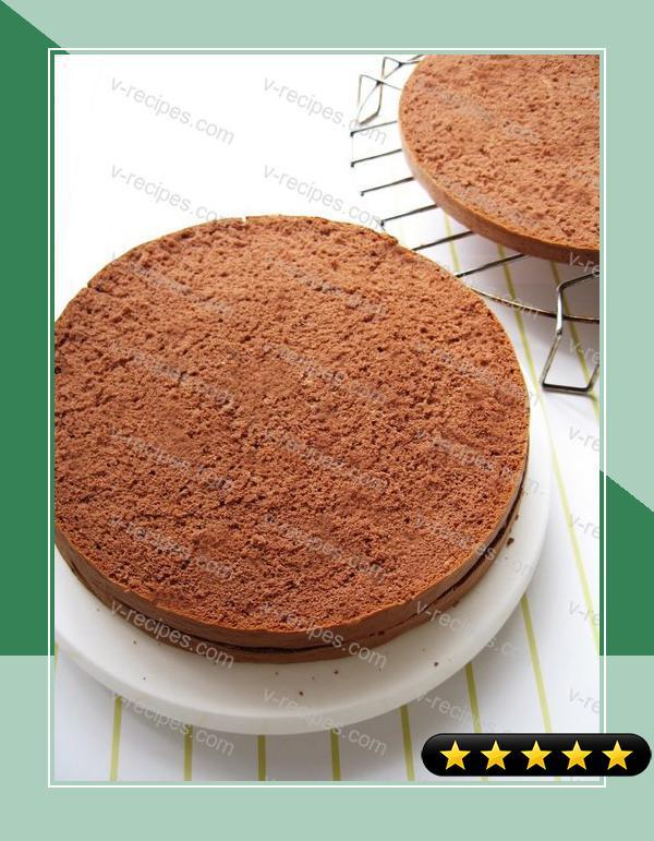 Light and Moist Chocolate Sponge Cake recipe