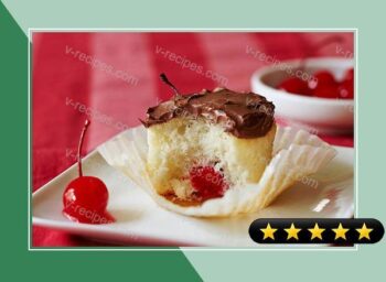Cherry-Filled Cupcakes with Chocolate Frosting recipe