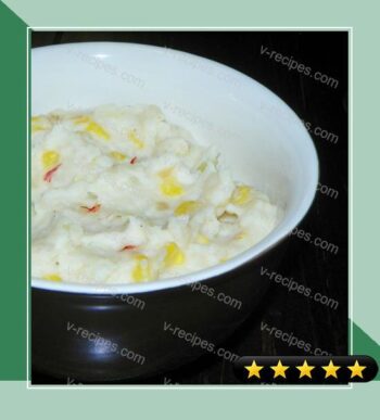 Garlic Mashed Potatoes With Corn recipe