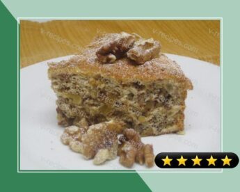 Walnut Dacquoise Cake recipe