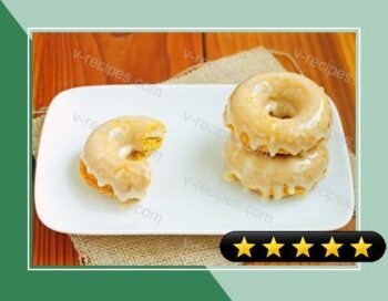 Pumpkin Donuts with Honey-Buttermilk Glaze recipe