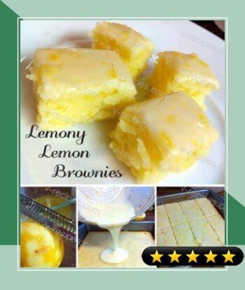 Lemon Brownies recipe