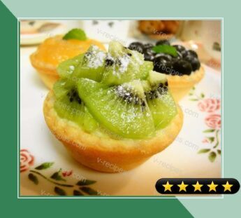 Fresh Kiwifruits & Custard Tart recipe