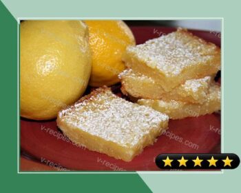 Luscious Lemon Bars recipe