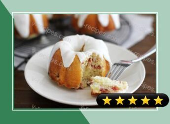Mini Lemon-Rhubarb Bundt Cakes recipe