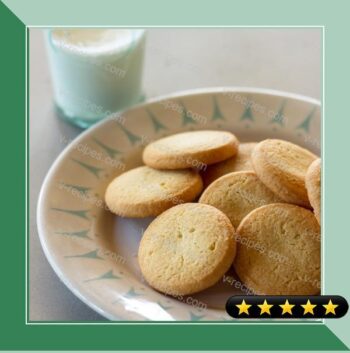 Lemon Shortbread Cookies recipe
