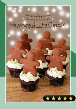 Gingerbread Latte Cupcakes with Cream Cheese Frosting recipe