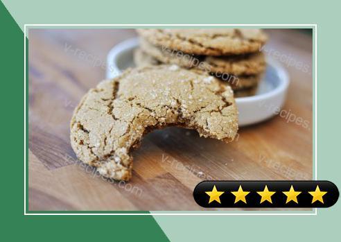Ginger Crinkle Cookies recipe