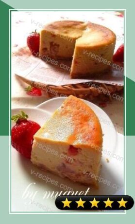 Baked Strawberry Cheesecake recipe