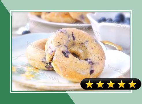 Baked Blueberry Ricotta Donuts recipe