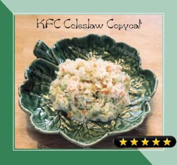 KFC Coleslaw Copycat Coleslaw recipe