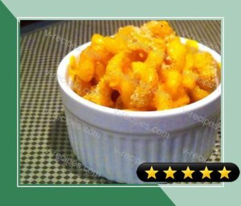 Classic Baked Macaroni and Cheese with Pureed Squash recipe