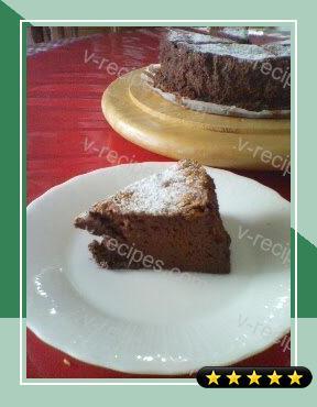 Easy Gateau au Chocolat with Only 3 Ingredients recipe