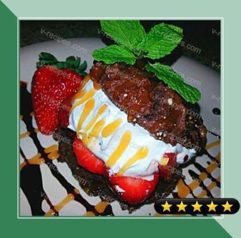 Chocolate Amaretto Strawberry Shortcakes recipe