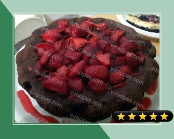AMIES Strawberry Orange Chocolate Cake recipe