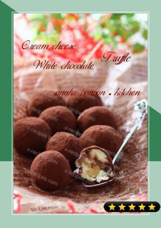 Cream Cheese White Chocolate Truffle recipe