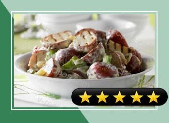 Grilled-Garlic Potato Salad recipe