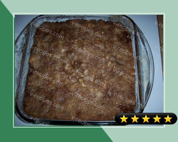 Caramel Pear Pudding Cake recipe