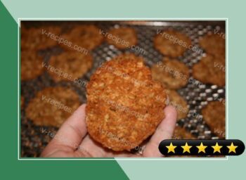 Gran's Crunchy Oatmeal Cookies recipe