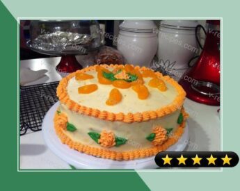 Orange Crunch Cake recipe