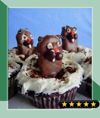 Groundhog Day Cupcakes recipe