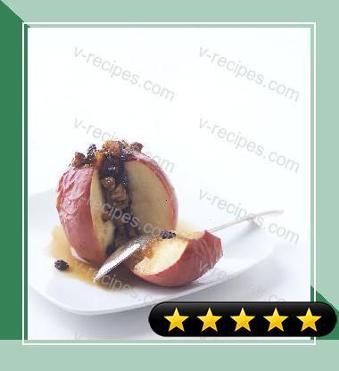 Baked Apples Stuffed with Dried Fruit and Pecans recipe