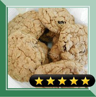 Spicy Oatmeal Raisin Cookies recipe