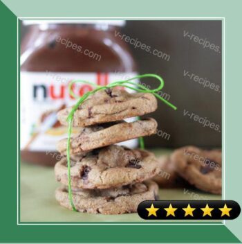 Nutella-Stuffed Chocolate Chip Cookies recipe