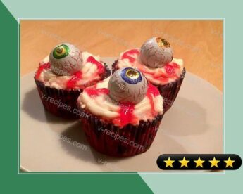 Velvet Eyeball Cupcakes recipe