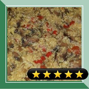 Quinoa Mushroom 'Risotto' recipe
