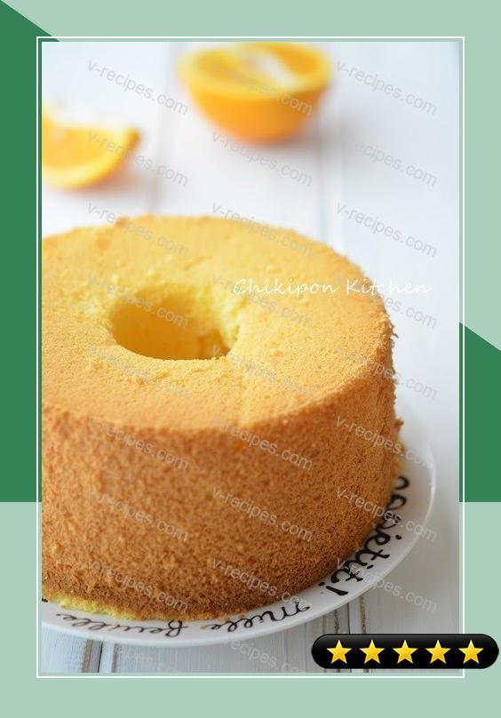 No-Fail Orange Chiffon Cake recipe